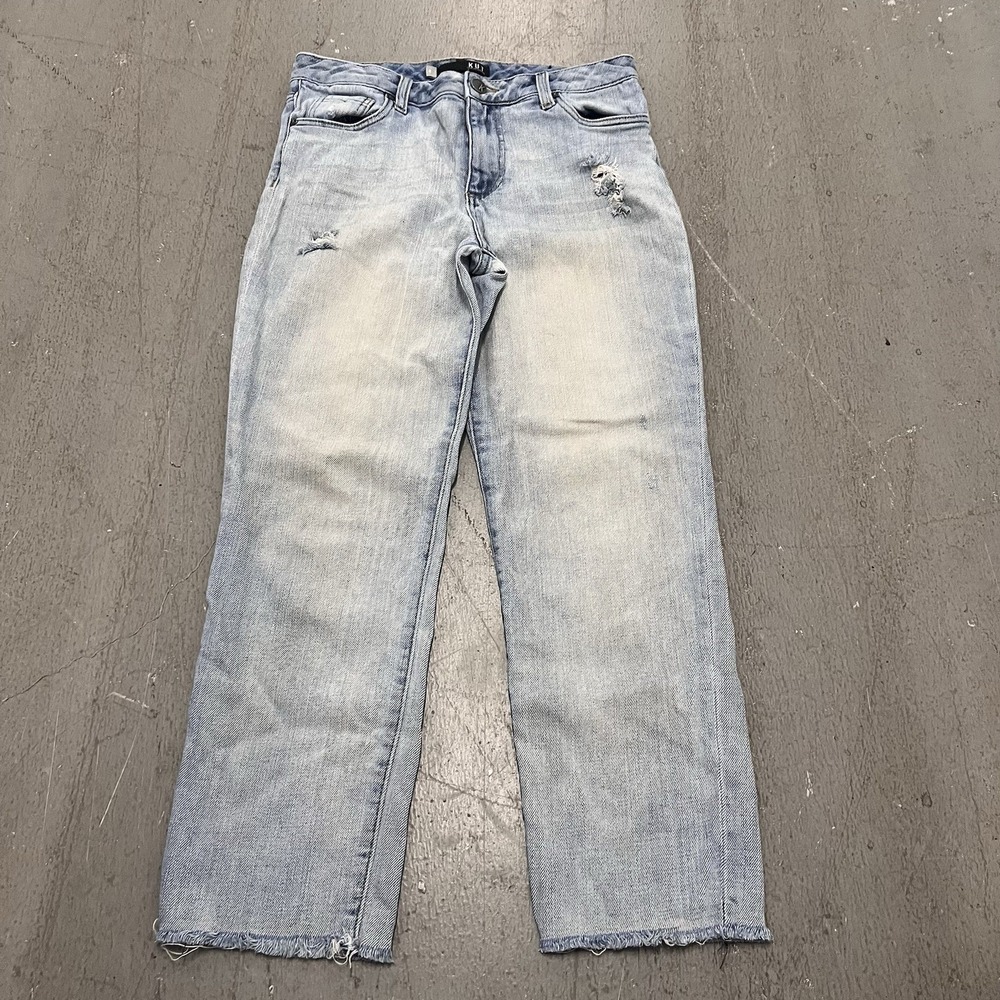 Kut From The Kloth Jeans‎ Women's Size 4 Ankle Straight Leg High Rise Stretch